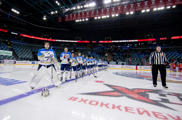 Хоккеисты сборной Казахстана подвели итоги регулярного чемпионата КХЛ