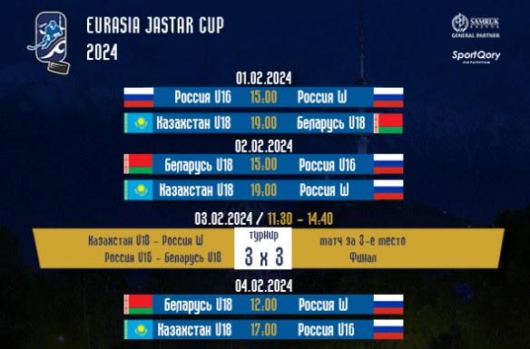 Стартовала продажа билетов на турнир Eurasia Jastar Cup в Алматы