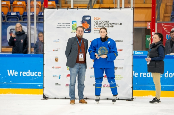 Полина Яковлева – әлем чемпионатындағы Қазақстан құрамасының үздік ойыншысы