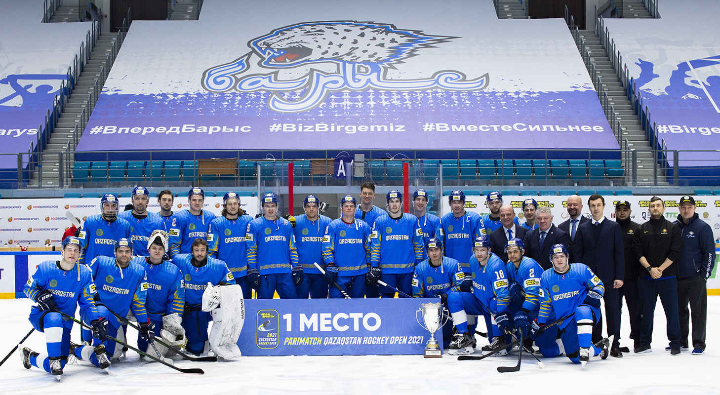 ​Қазақстан құрамасы – «Parimatch 2021 Kazakhstan Hockey Open» жеңімпазы!